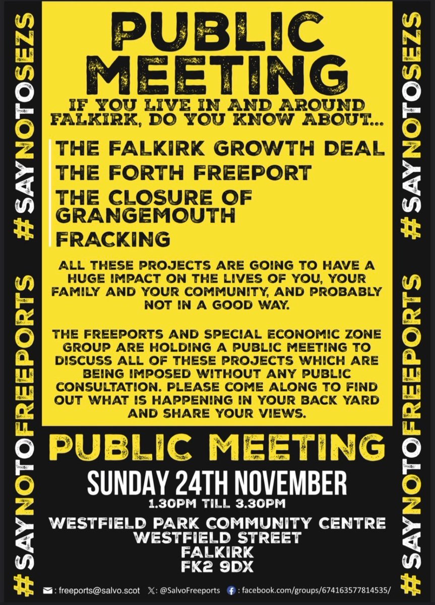 IssyMil's tweet photo. @joannaccherry @_KateForbes Are you for real? 
#FreeportsKate is being revealed for who she is. Selling out Scotland to Freeports &amp;SEZs. 
If you really want to know what we think of her, come along to Falkirk on Sunday. But you won't because @TheSNP don't answer questions from the public! @MichelleThomson https://t.co/jmRWmy7Cs5
