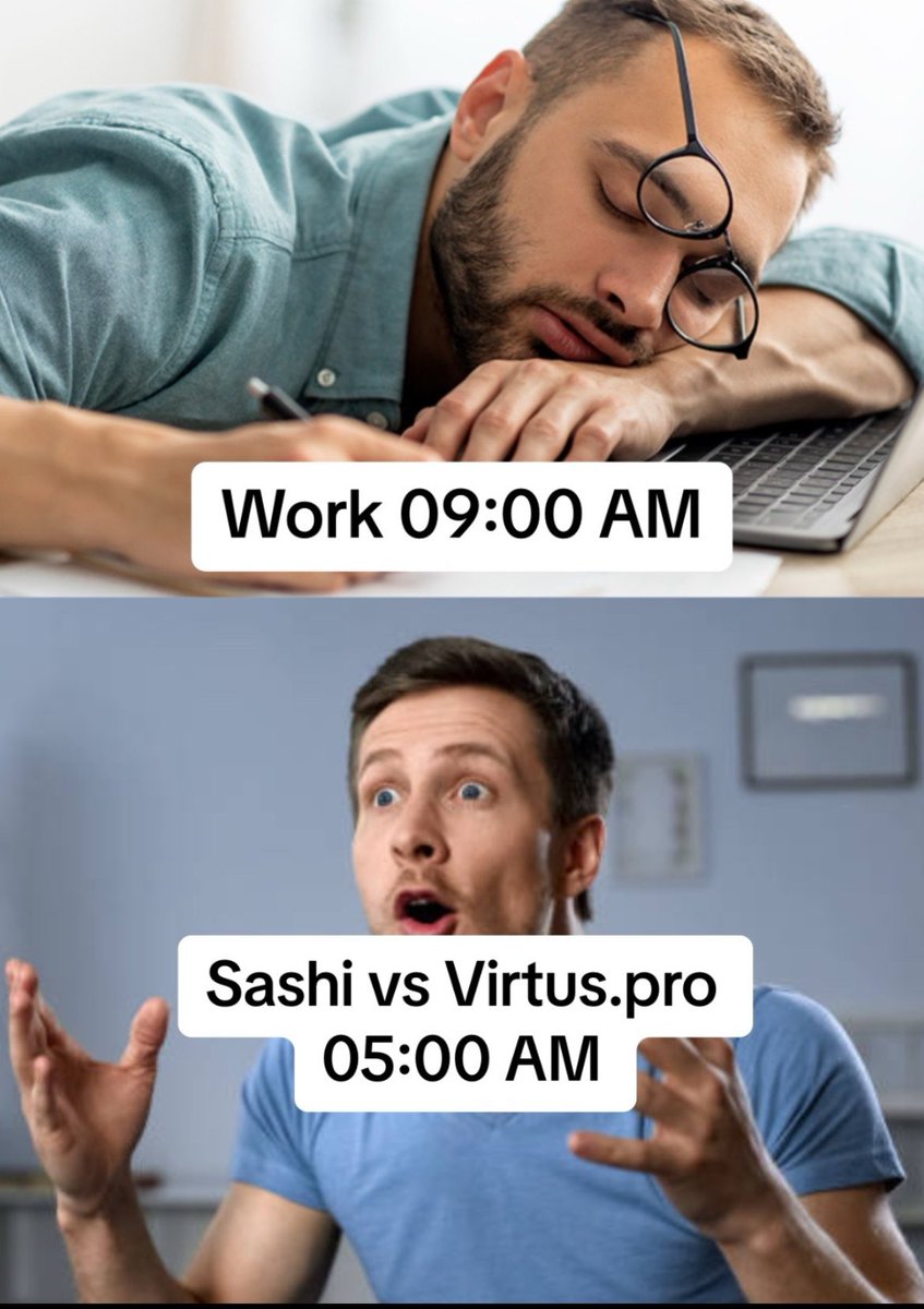 It’s us vs <a href="/virtuspro/">Virtus.pro</a> tomorrow at another ungodly hour- make sure not to miss this banger! 

twitch.tv/d0kt0r3n is the place to be to catch the action - and <a href="/D0KT0R3N/">D0KT0R3N</a> will be there to share the early morning hours with you! 📺 

Ps… the winner qualifies for the MAJOR! 🤯