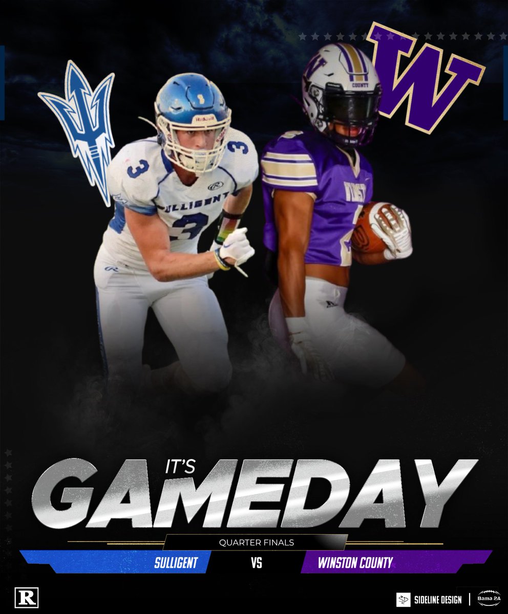 🚨Gameday🚨
Sulligent (8-4) hosts Winston Co. (12-0)

Who will advance⁉️