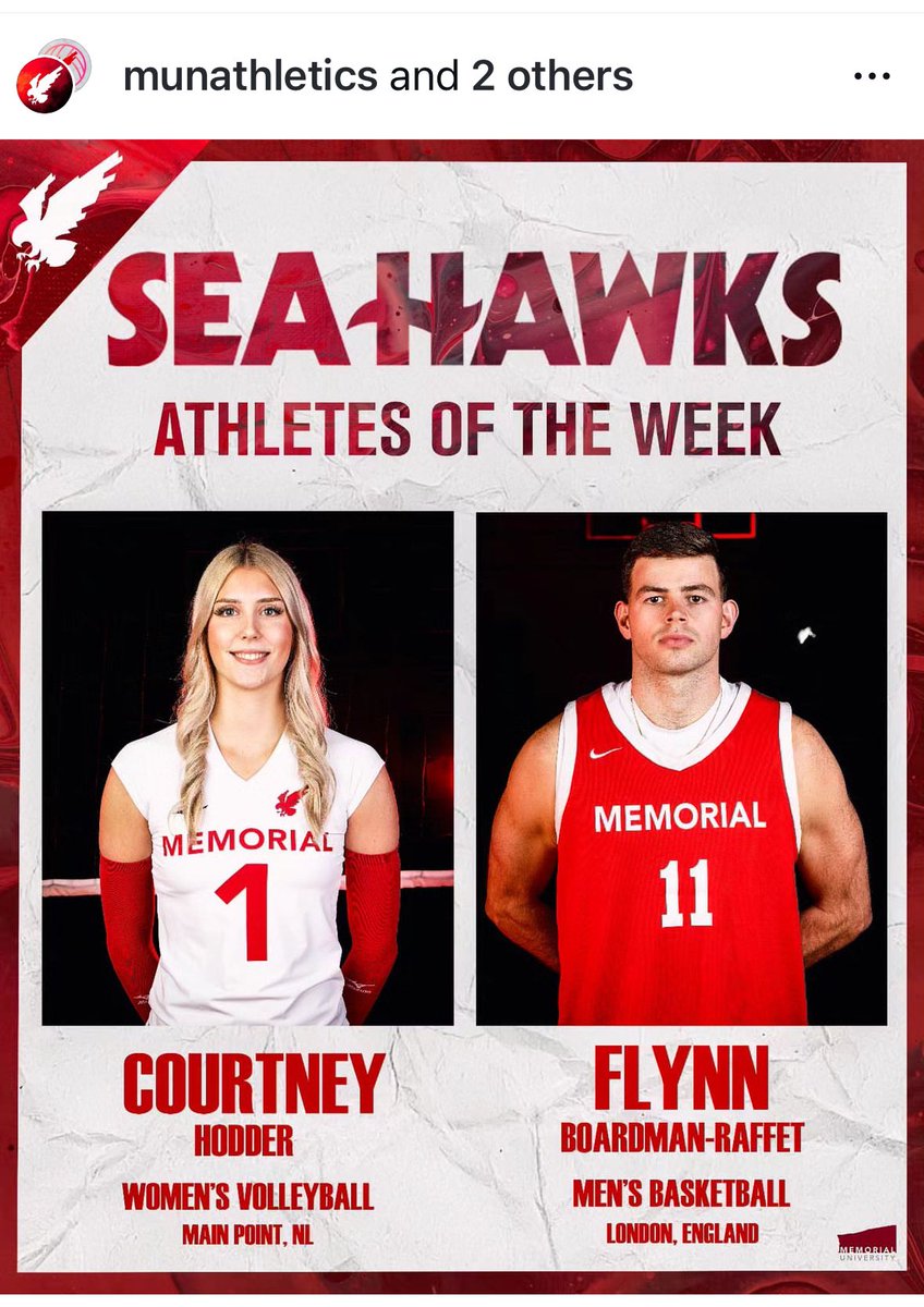Amanda Boardman (@mandsby) on Twitter photo Well done <a href="/FlynnRaffet/">Flynn Boardman-Raffet</a> so proud of you, that work ethic is paying off.
Top of the AUS Atlantic Board for this week 23.2PPG now you have to stay there 🏀📚❤️Good Luck for your game tonight!!! Let’s go SeaHawks 🦅 Well done <a href="/FlynnRaffet/">Flynn Boardman-Raffet</a> so proud of you, that work ethic is paying off.
Top of the AUS Atlantic Board for this week 23.2PPG now you have to stay there 🏀📚❤️Good Luck for your game tonight!!! Let’s go SeaHawks 🦅