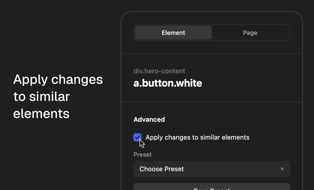 ProductHunt's tweet photo. Now you can edit live websites like it's a Figma design.

This app lets you inspect and visually edit elements directly on the page for faster design and UI debugging. https://t.co/sTgxEZ60a4