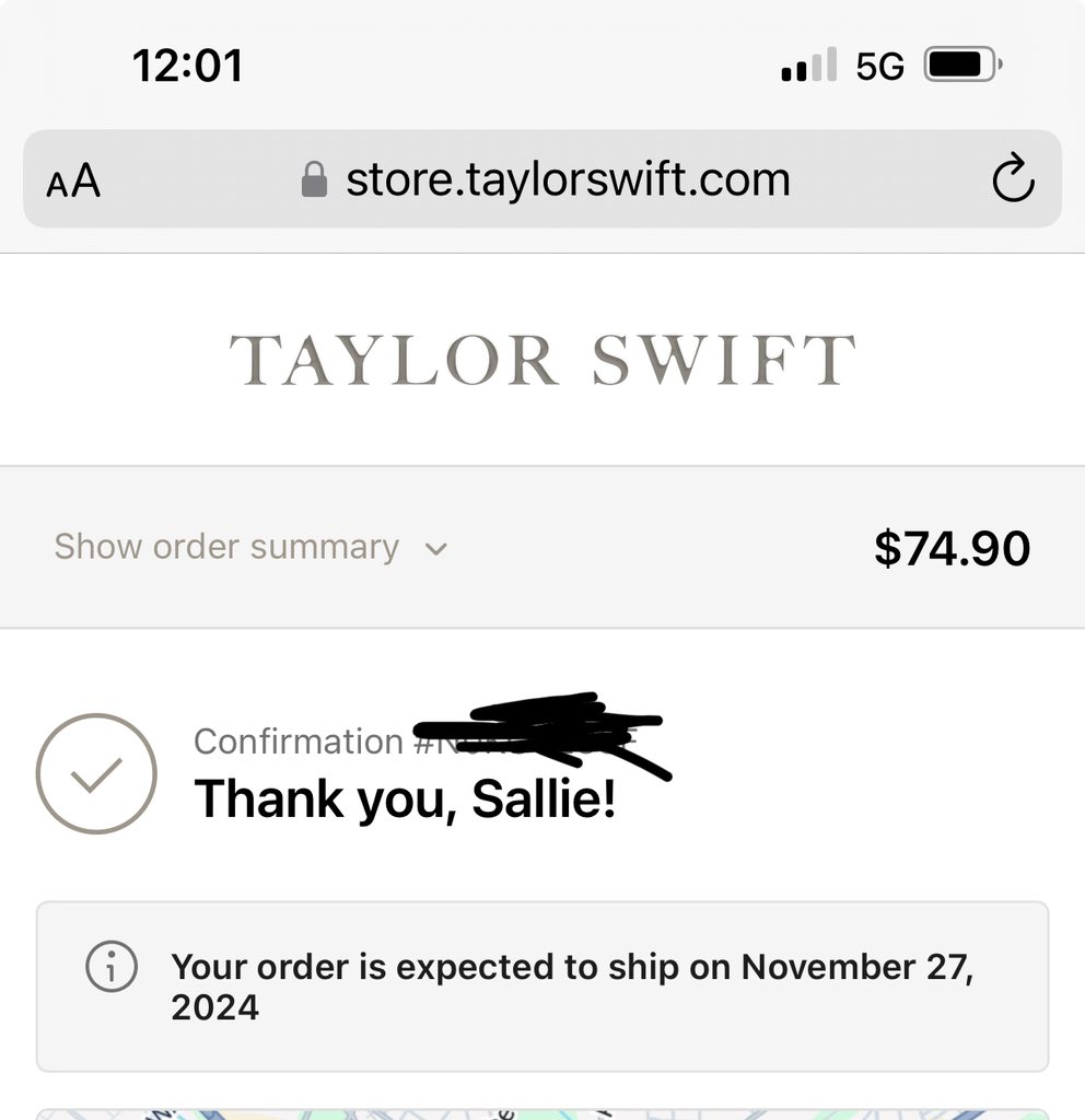 swift_sal's tweet photo. @taylornation13 Never worked so hard and fast to get something! https://t.co/UQ4RDZ2ljN