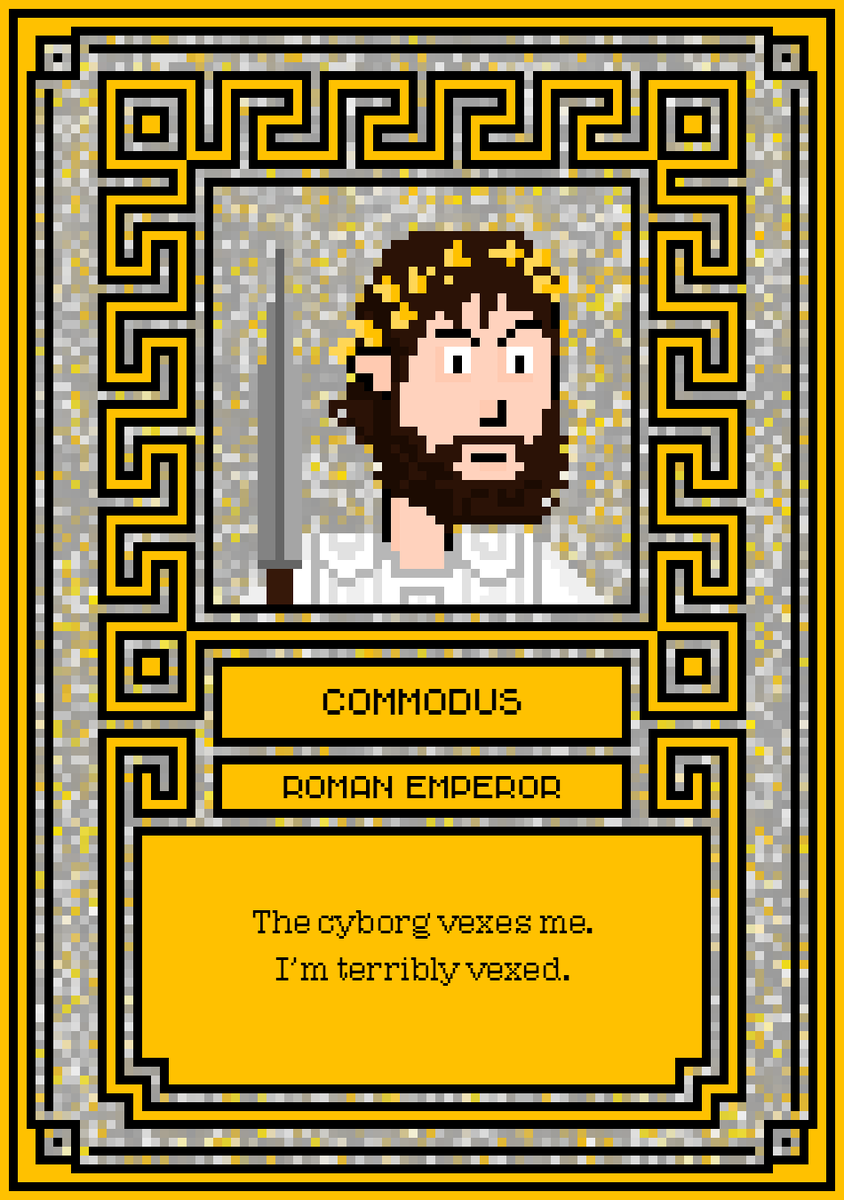 RomanPunksNFT's tweet photo. Who else is looking forward to Gladiator II ? #RomanPunks https://t.co/VswmjsDrlz