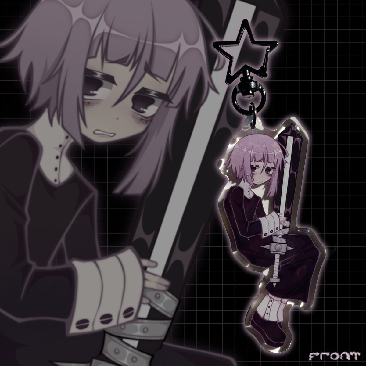 bugsbrain_'s tweet image. crona charms
(will restock on etsy soon!)

#crona #souleater #art #animeart #fanart