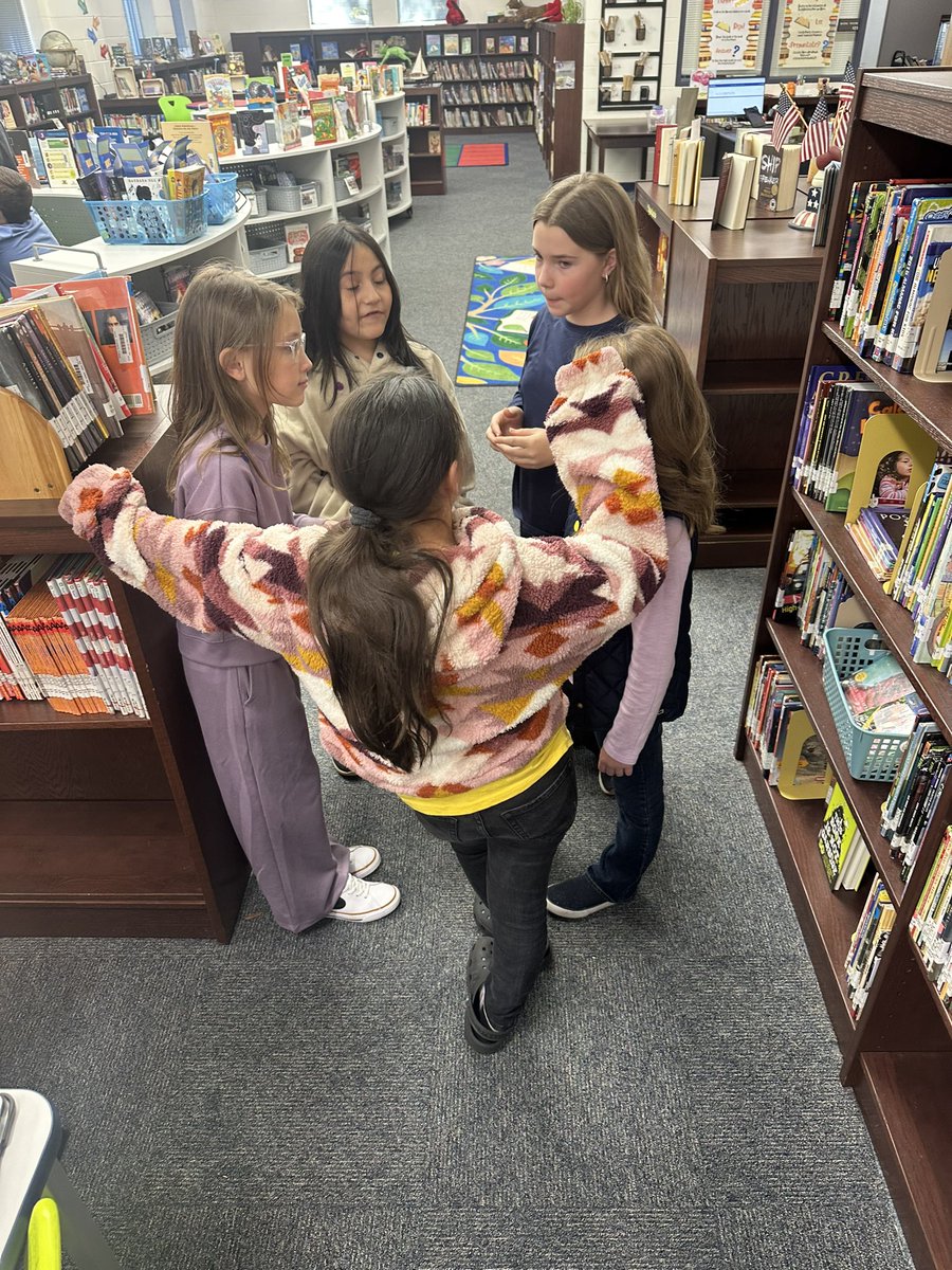 MollyUpchurch's tweet image. 3-5 dig deep in The Rough Face Girl by Rafe Martin.We celebrate Native American Heritage!DOK questions✅Magic School. Stay tuned! 5th will use AI to research NA culture and connect to our story. #CCSLibraryMedia #CCSDigitalLearning @DrKCBerggren @BENPanthers