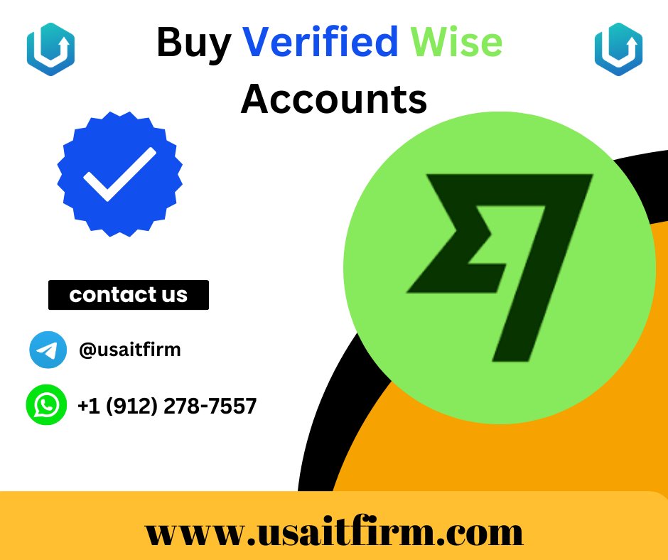 Buy Verified Wise Accounts
#WiseAccounts
#VerifiedWiseAccounts
#BuyVerifiedWiseAccounts

usaitfirm.com/product/buy-ve…
