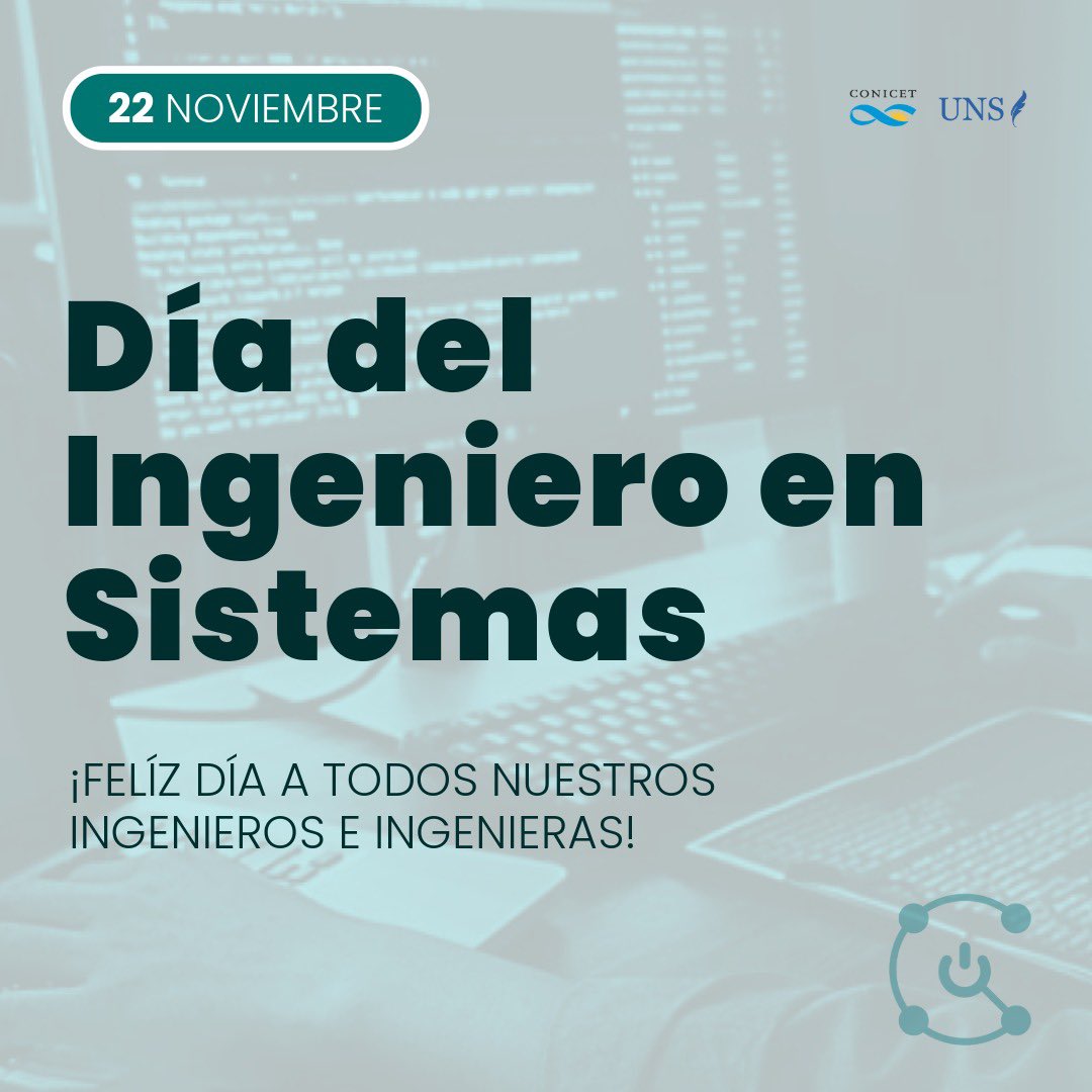 A quienes nunca dicen “apagalo y prendelo de nuevo” porque ya tienen la solución lista: ¡gracias por mantener el mundo conectado y funcionando! 🚀✨ 

¡Feliz día del ingeniero en sistemas! 💻

#ICIC #UNS #CienciaEnTuVida #CONICET