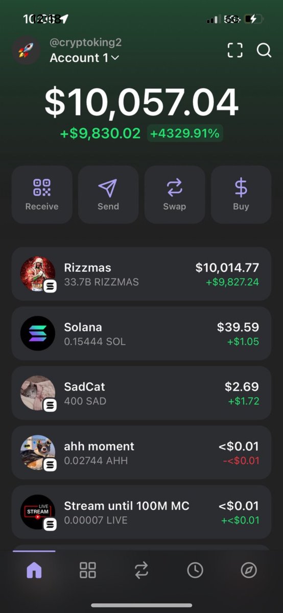 Bro turned $300 to $10k and people still say crypto is a scam😂