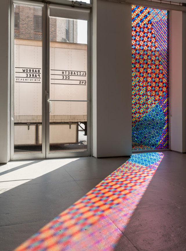 Mark Barrow &amp; Sarah Parke, RGB Window, 2015.