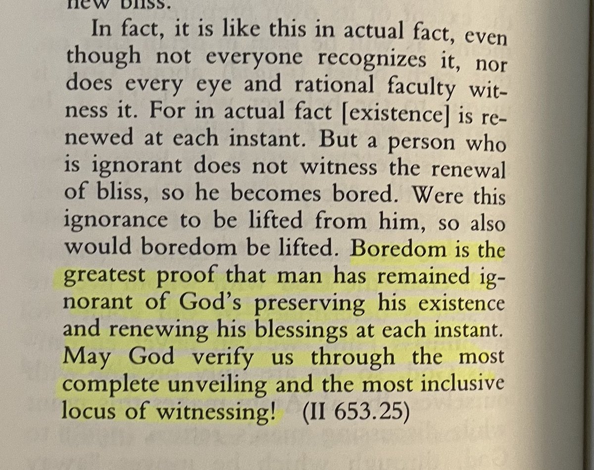 potentia_9's tweet image. Shaykh Ibn ʿArabī on Boredom and how it is the greatest proof that man has remained ignorant on the constant renewal of creation.