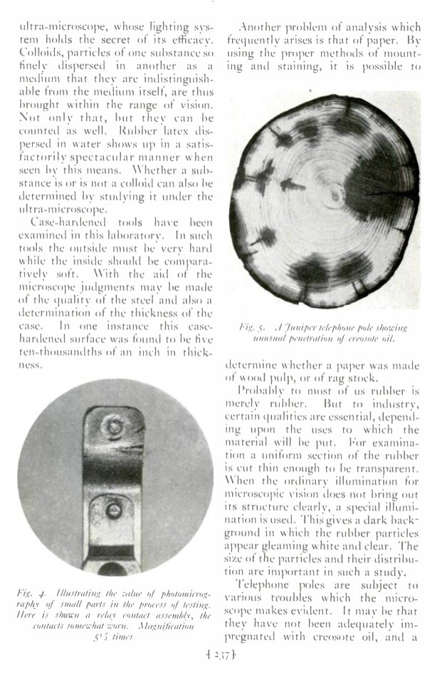 h_gerba's tweet photo. Bell Labs Record, February 1926.
 
"The Microscope as an Industrial Tool," bears a striking resemblance to Robert Hooke's 1665 "Micrographia," the first work to include illustrations based on microscopic observation, and the first major publication of the Royal Society. https://t.co/uvc5Hay5PP