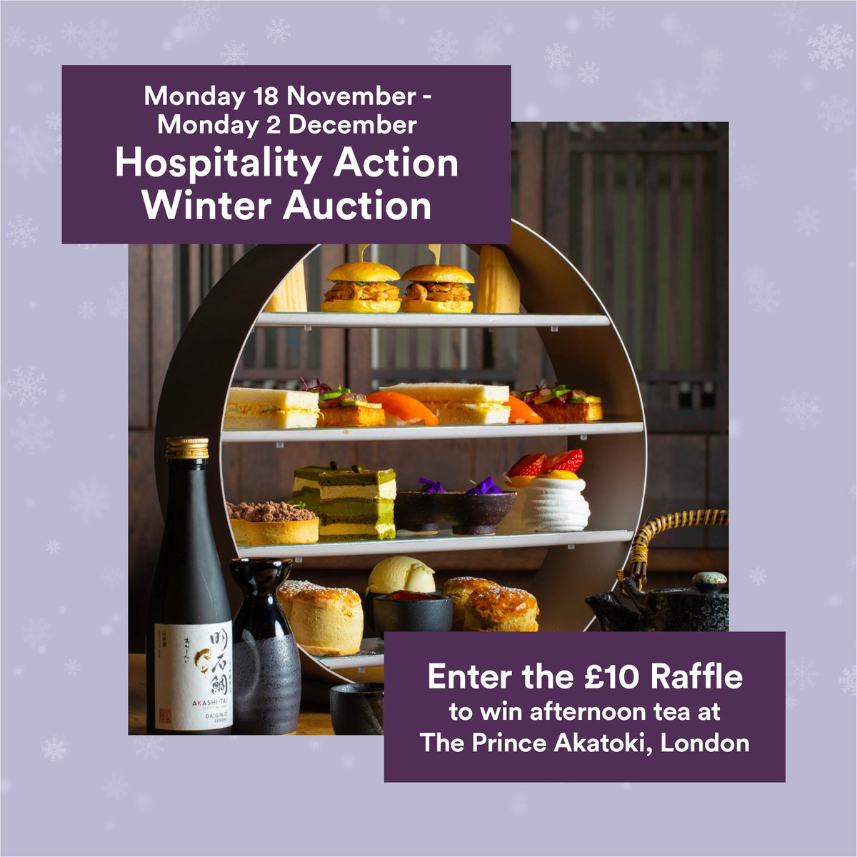 Hospitality Action (@hospaction) on Twitter photo Feeling lucky? Enter our £10 Raffle to win afternoon tea for two <a href="/akatokilondon/">The Prince Akatoki London</a> 🍰🧁Our lucky winner will indulge in a Japanese-inspired afternoon tea in this serene setting. Grab your tickets and make a positive difference at: ow.ly/xJ5g50UcU83
#wevegotyou #goodluck Feeling lucky? Enter our £10 Raffle to win afternoon tea for two <a href="/akatokilondon/">The Prince Akatoki London</a> 🍰🧁Our lucky winner will indulge in a Japanese-inspired afternoon tea in this serene setting. Grab your tickets and make a positive difference at: ow.ly/xJ5g50UcU83
#wevegotyou #goodluck