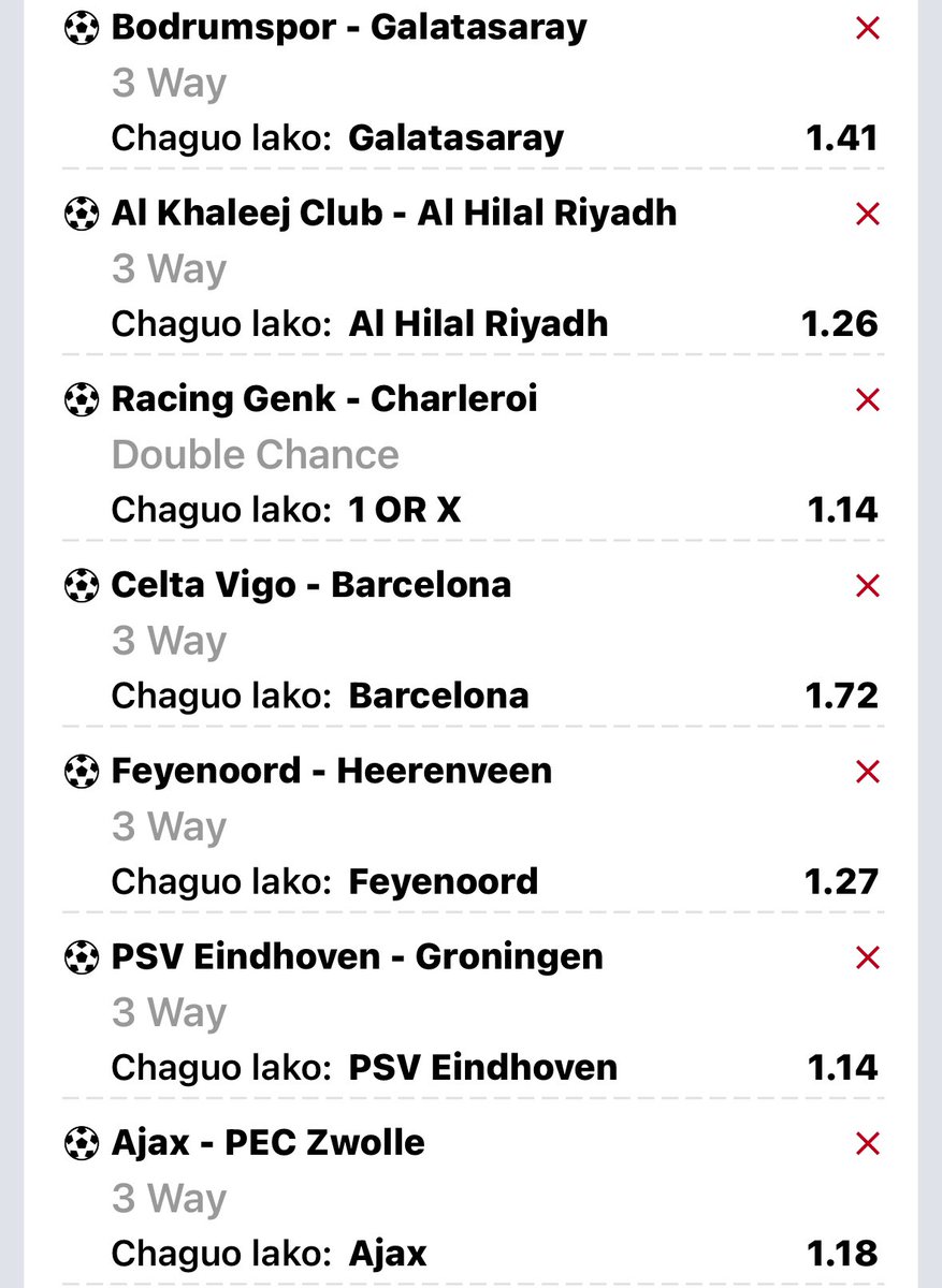 visualcodeonx's tweet image. 🚨🚨LECTURER TIME : Get yourself special odds for the weekend is already in🥳🕺🏾.
Wake up on Monday feeling like a million bucks 🚀.
Special jackpot odds and analytics will be posted soon.