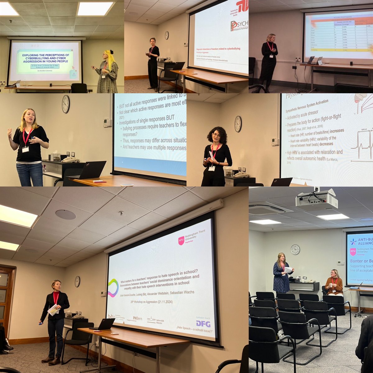 Bullying and Aggressive Behaviour Research Group (@bab_researchntu) on Twitter photo Day 2 of the Workshop on Aggression has seen another day of fantastic talks and discussions covering a range of insightful research and research informed practice. Thank you to all presenters! #woa2024 <a href="/PsychologyNTU/">NTU Psychology</a> Day 2 of the Workshop on Aggression has seen another day of fantastic talks and discussions covering a range of insightful research and research informed practice. Thank you to all presenters! #woa2024 <a href="/PsychologyNTU/">NTU Psychology</a>