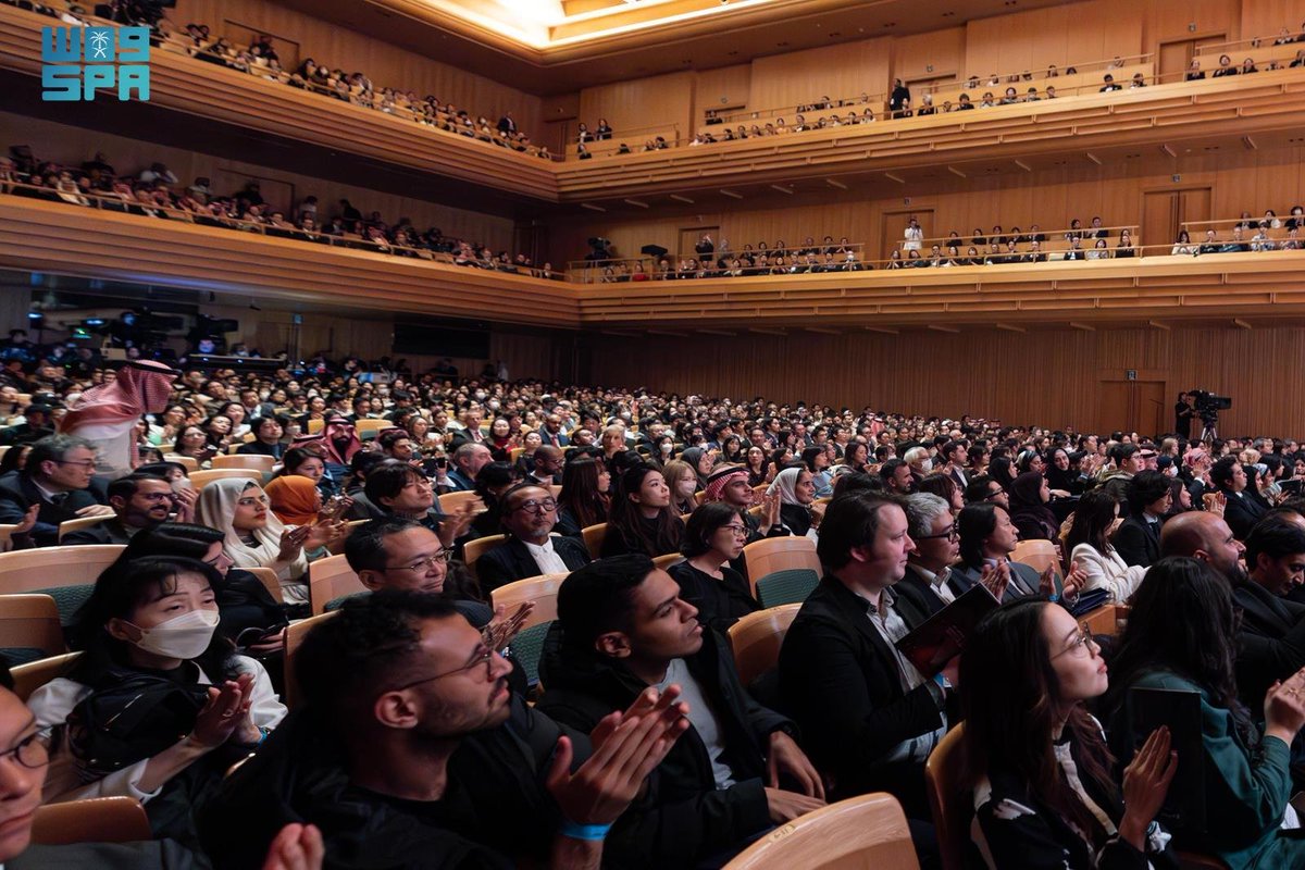 SPAregions's tweet image. بحضور سمو وزير الثقافة.. "روائع الأوركسترا السعودية" تتألق في طوكيو.
spa.gov.sa/N2212003
#واس_عام