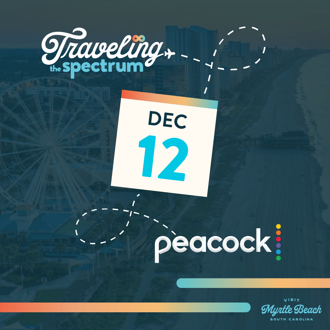 TTSpectrumShow's tweet photo. Starting December 12th, you can stream Traveling the Spectrum exclusively on Peacock. Get ready to explore the joys of accessible travel and the inspiring stories of families breaking barriers together. #travelingthespectrum #streamingonpeacock https://t.co/QHZwc4bQ6K