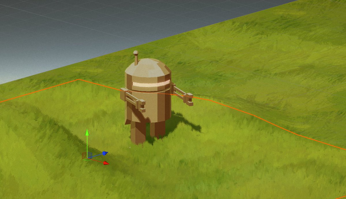 emilrelecto's tweet photo. @whidzee @Acerola_t the grass code-wise is almost the same as Acerola's video, including the c# part, without the physics 

to break down this one:
shell layers are in 12-16 range
lightning-wise, it's unity URP's blinn-phong 
here you can see that shell colours match terrain under it: https://t.co/g67LAo4Pdl