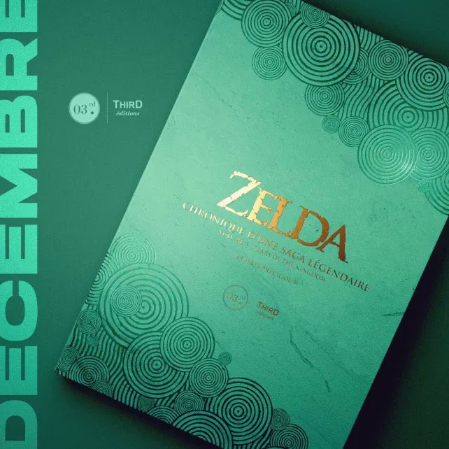 NM_Officiel's tweet photo. ⚔️CONCOURS PARTENARIAT⚔️
Gagnez Zelda : Chroniques d’une saga légendaire, tome 3: Tears of the Kingdom de Romendil, grâce à @NM_Officiel &amp; @ThirdEditions ! 

Pour participer :
☑️ Suivez les deux comptes
☑️RT ce tweet

🗓️Tirage au sort le 6/12. Bonne chance ! 🍀

#ConcoursZelda https://t.co/m7VP8EJIbp