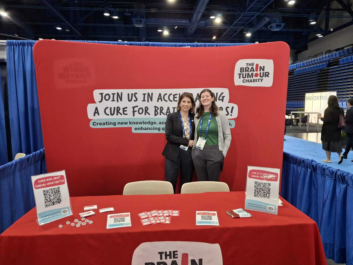 This week we are attending #SNO2024 in Houston, Texas! This is a fantastic opportunity for us to catch up with researchers and clinicians in the field - if you are attending, come to our booth to find out more about our funding opportunities!