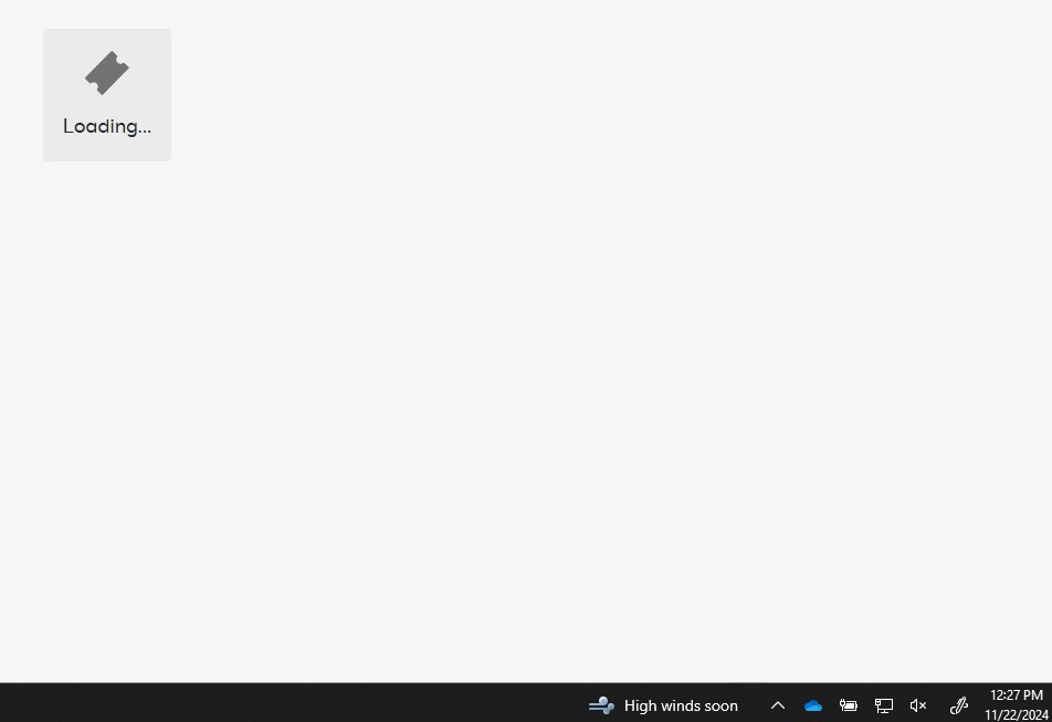 Aeric77's tweet photo. @Ticketmaster I finally got in about 30 minutes ago.  Still looking at a Loading screen.  My friend tried a few minutes after me and is looking at the same thing. I give up.  I hope people stop going through @Ticketmaster to sell because you're not worth the wasted effort, money, and time. https://t.co/qE6qFMHP8M
