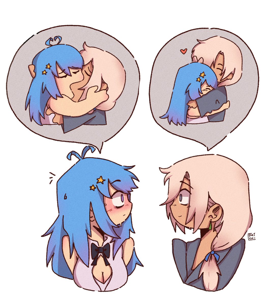 DaichiDraw's tweet photo. Tenia que hacerlo...😅
Acá @NaraVtuber y @AsamiStuff
#EstufArte #NarArt https://t.co/Zcc4UTndyV