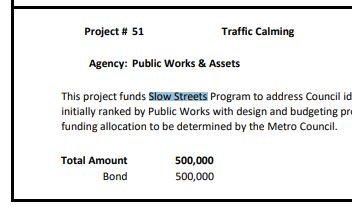 We're spending $500,000 on a roundabout in Lake Forest? Huh?

This is equivalent to the entire traffic calming budget for the rest of the city.