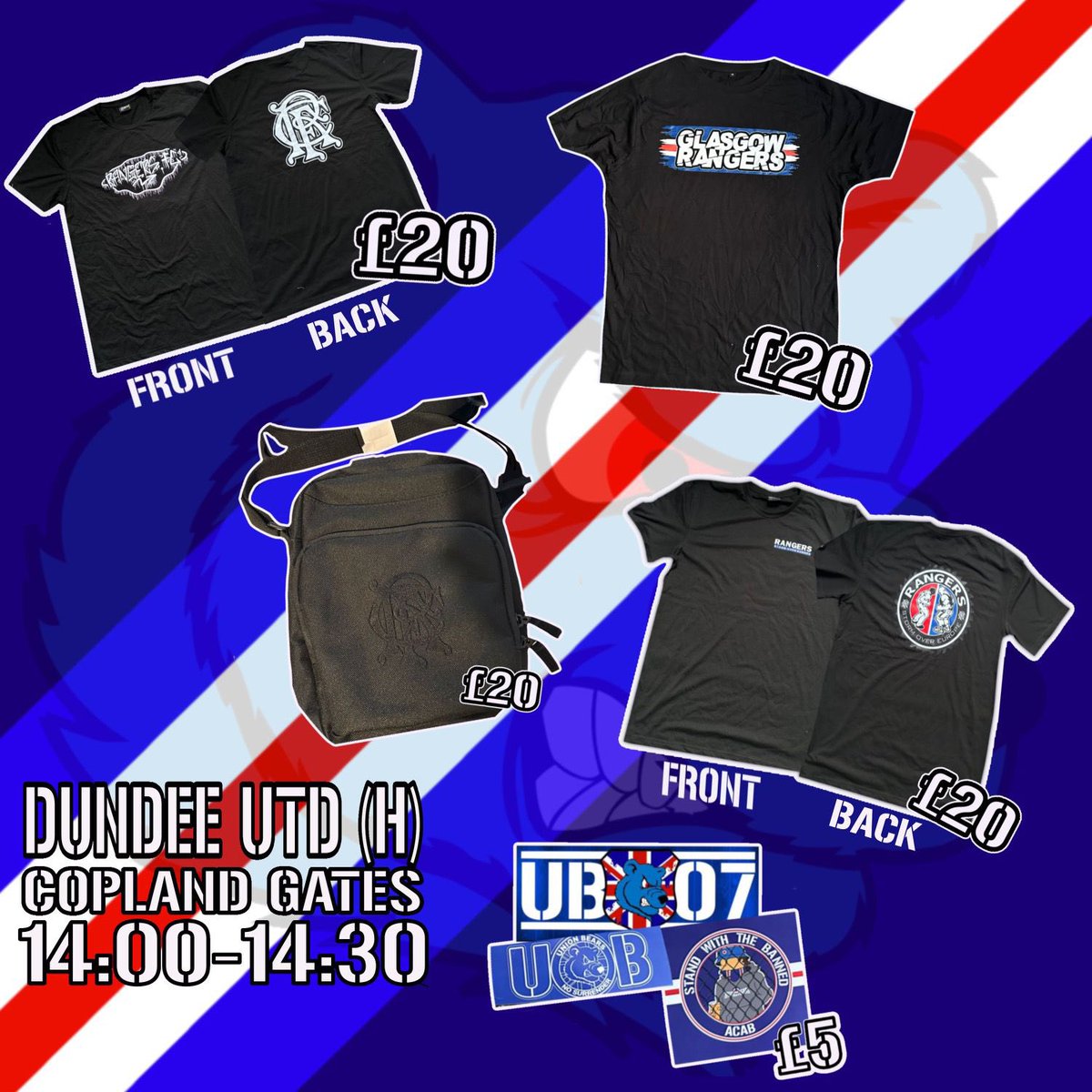 Stall information for tomorrow.