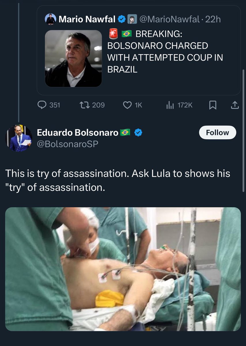 derflecha's tweet photo. é esse maluco que queria ser embaixador nos EUA rs https://t.co/cgRcCNWelf