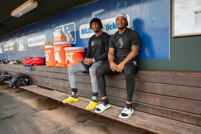 DJ Gladney and Darius Day are both Chicago natives who honed their baseball skills in the White Sox's Amateur City Elite program. 

Now, they're members of the #WhiteSox organization. 

<a href="/bensbiz/">Benjamin Hill</a> caught up with them this season in Winston-Salem: atmlb.com/493IKSE