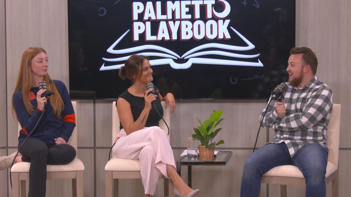 wmbfsports's tweet photo. Big thanks to @sam_weiderhaft for being the latest guest on our sports podcast!   

The newest episode of "Palmetto Playbook" is out now! ⚾🎙️  

WATCH/LISTEN: https://t.co/hH3uKEVY0w https://t.co/vZL8L6NfwF