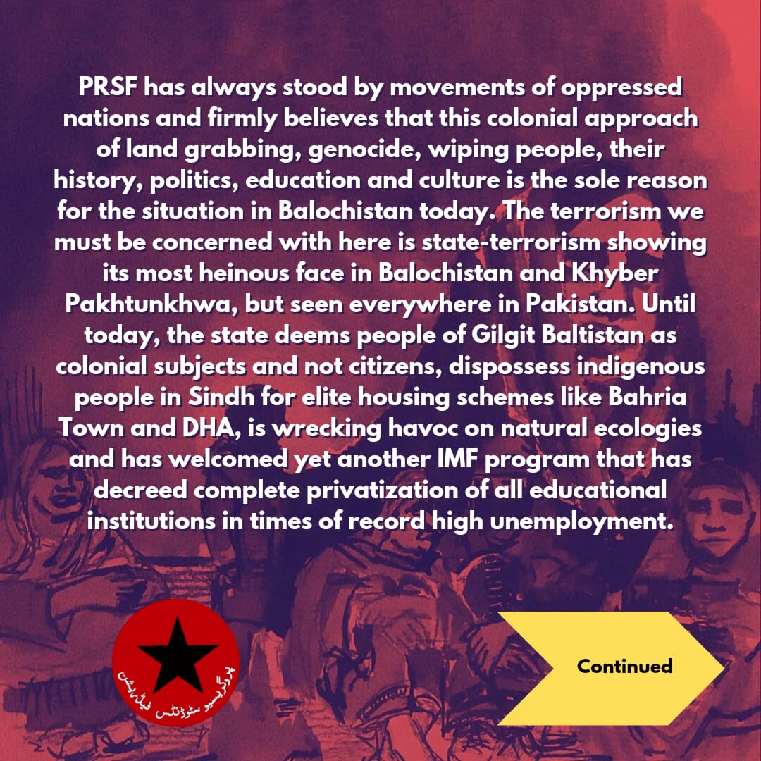 Progressive Students Federation (PrSF) tweet media