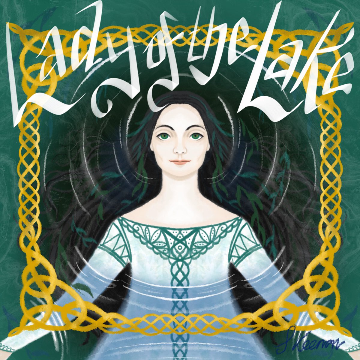 scottkeenanillo's tweet photo. Folktale Week - Depth
The Lady of the Lake
There are a few Lady of the Lake legends, like the one who gave King Arthur Excalibur and the lady residing in the lake Llyn y Fan Fach.
@folktaleweek
#folktaleweek #folktaleweek2024 #folktaleweekdepth #art #welshart #illustration https://t.co/lcGz40MWov