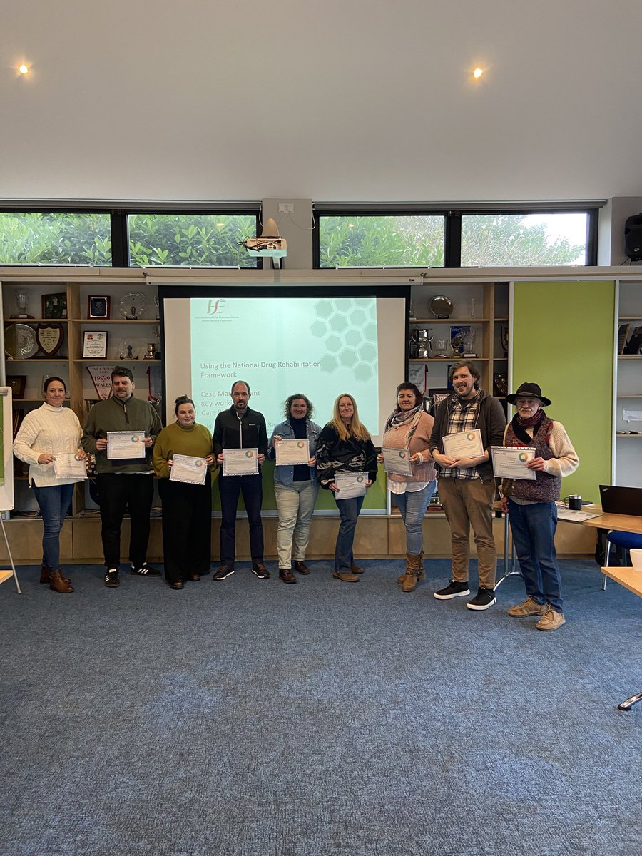 amyroche36's tweet photo. 2 days training delivered in Midleton on Case Management: using the National Drug Rehabilitation Framework with staff from @Cork_Simon @sophiahousingCork @RuhamaAgency @tvgcorkclg @CorkCityPartner
#clientcenteredcare
#integratedcare #interagencycooperation
#ckcm
#recovery https://t.co/tHGm0Qtyyo