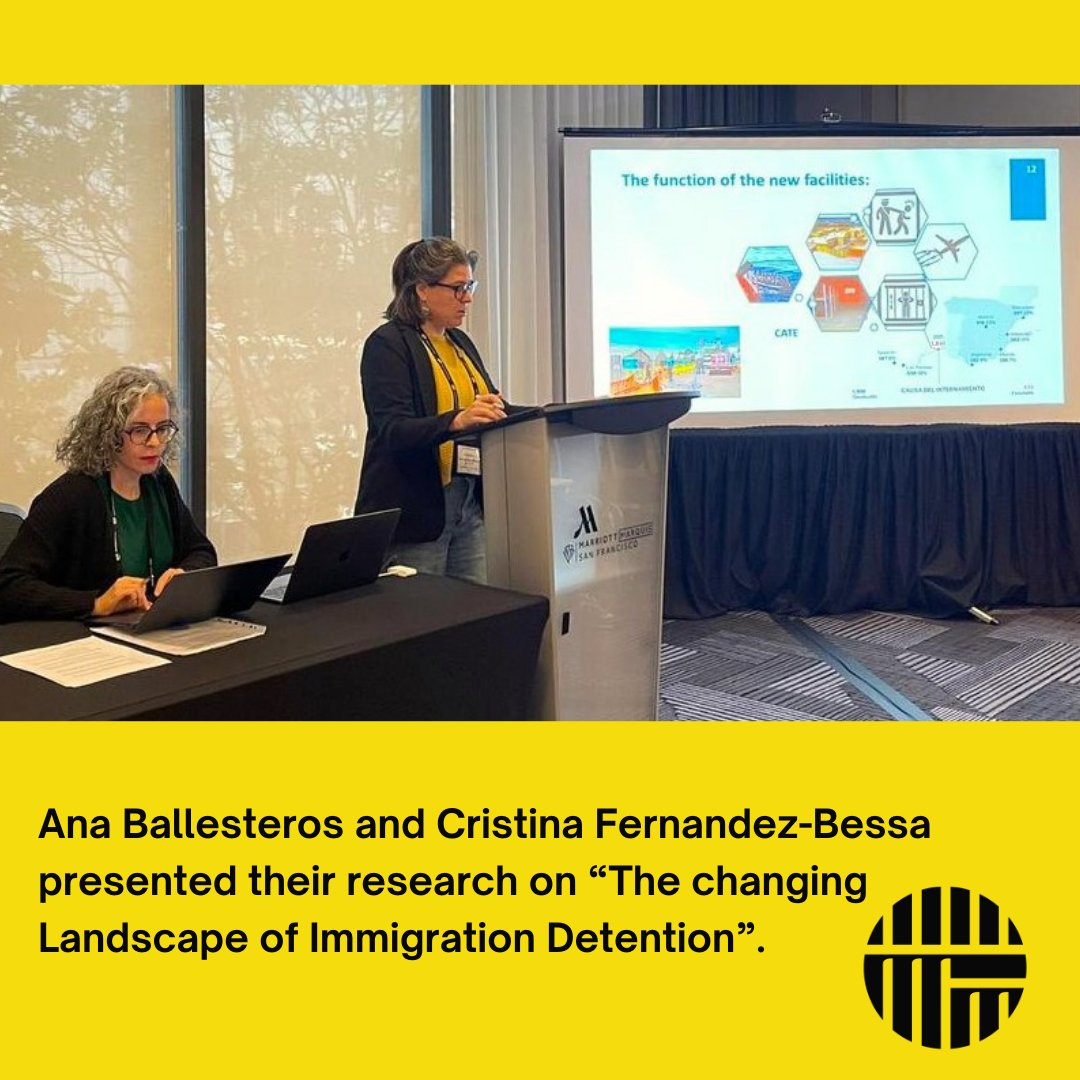 Our investigators Ana Ballesteros, Cristina Fernandez-Bessa, Máximo Sozzo and José Brandariz presented their work at the American Society of Criminology annual conference, in San Francisco (CA) - Nov. 13-16