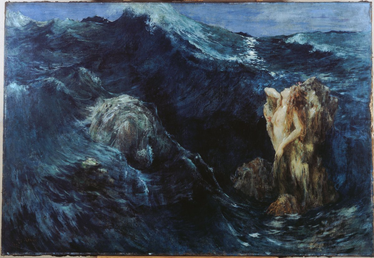 Musée de la Vie romantique (@mvrparis) on Twitter photo Découvrez la version de Charybde et Scylla peinte par Ary Renan en 1894. Cette œuvre s’inspire du style de Gustave Moreau dont il est un proche ami.
Retrouvez cette peinture dans l’exposition « Thalassa! Thalassa! L’imaginaire de la mer » jusqu’au 12 janvier 2025 à Lausanne. Découvrez la version de Charybde et Scylla peinte par Ary Renan en 1894. Cette œuvre s’inspire du style de Gustave Moreau dont il est un proche ami.
Retrouvez cette peinture dans l’exposition « Thalassa! Thalassa! L’imaginaire de la mer » jusqu’au 12 janvier 2025 à Lausanne.