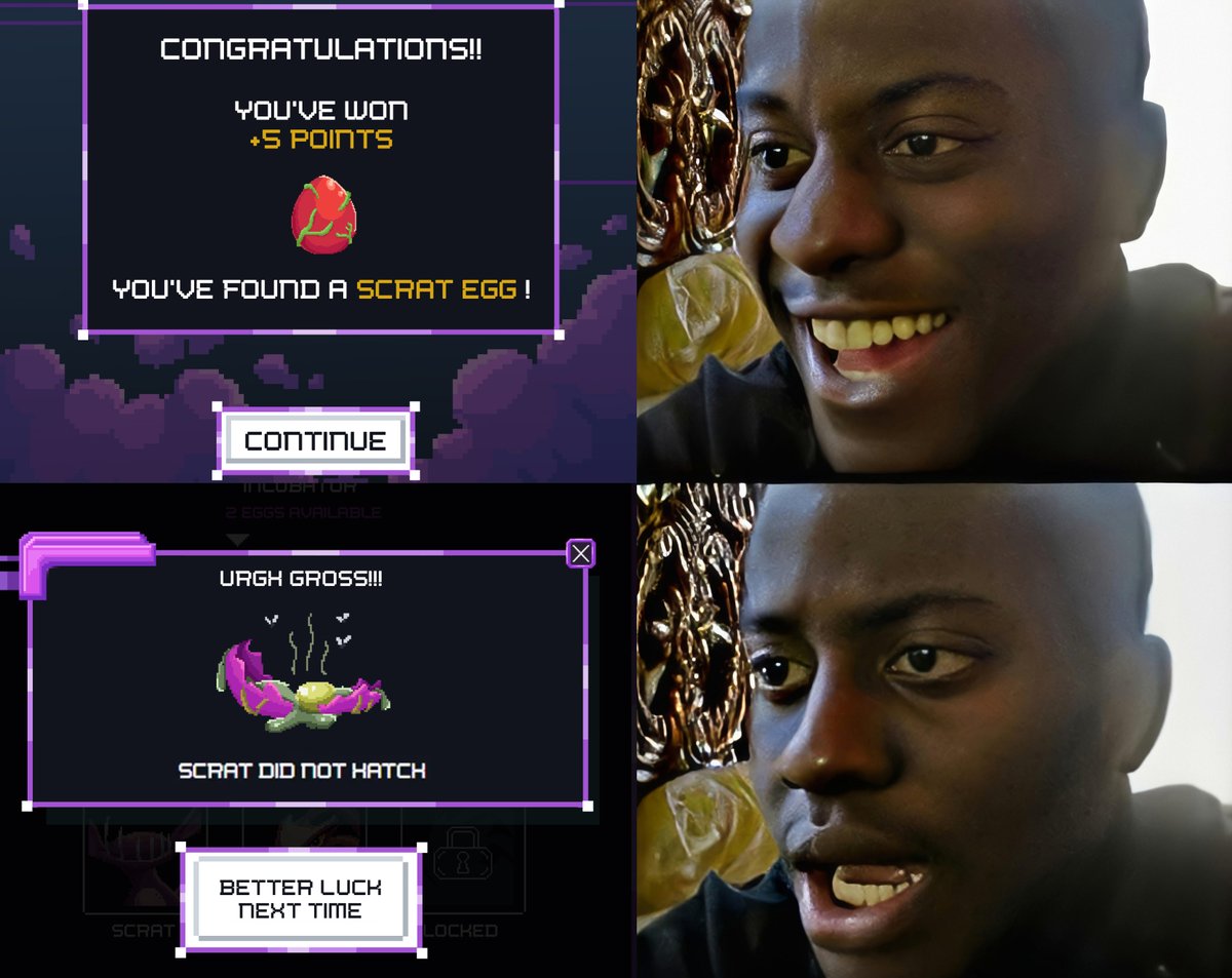 That feeling when 😐🤣...

Don’t forget about the ongoing contest!

🔗 Where to play: classic.spacecatch.io
🔗 Contest details: x.com/spacecatch_io/…

#SpaceCatch #Gaming #GameFi #Crypto #PlayToEarn #PvP $CATCH