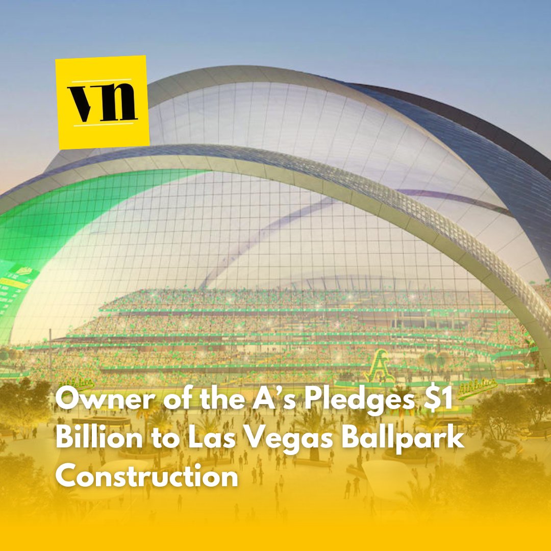 ⚾ A’s owner John Fisher has pledged a massive $1.5 billion to build a state-of-the-art ballpark in the city, making MLB in Vegas closer to reality. This investment signals big changes on the horizon for sports fans! Learn more at vegasnews.com. #MLBinVegas