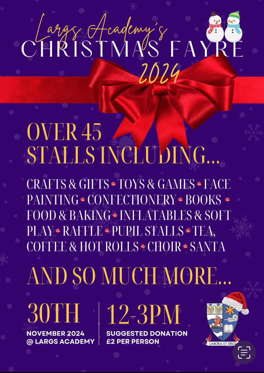 Largs Academy tweet media