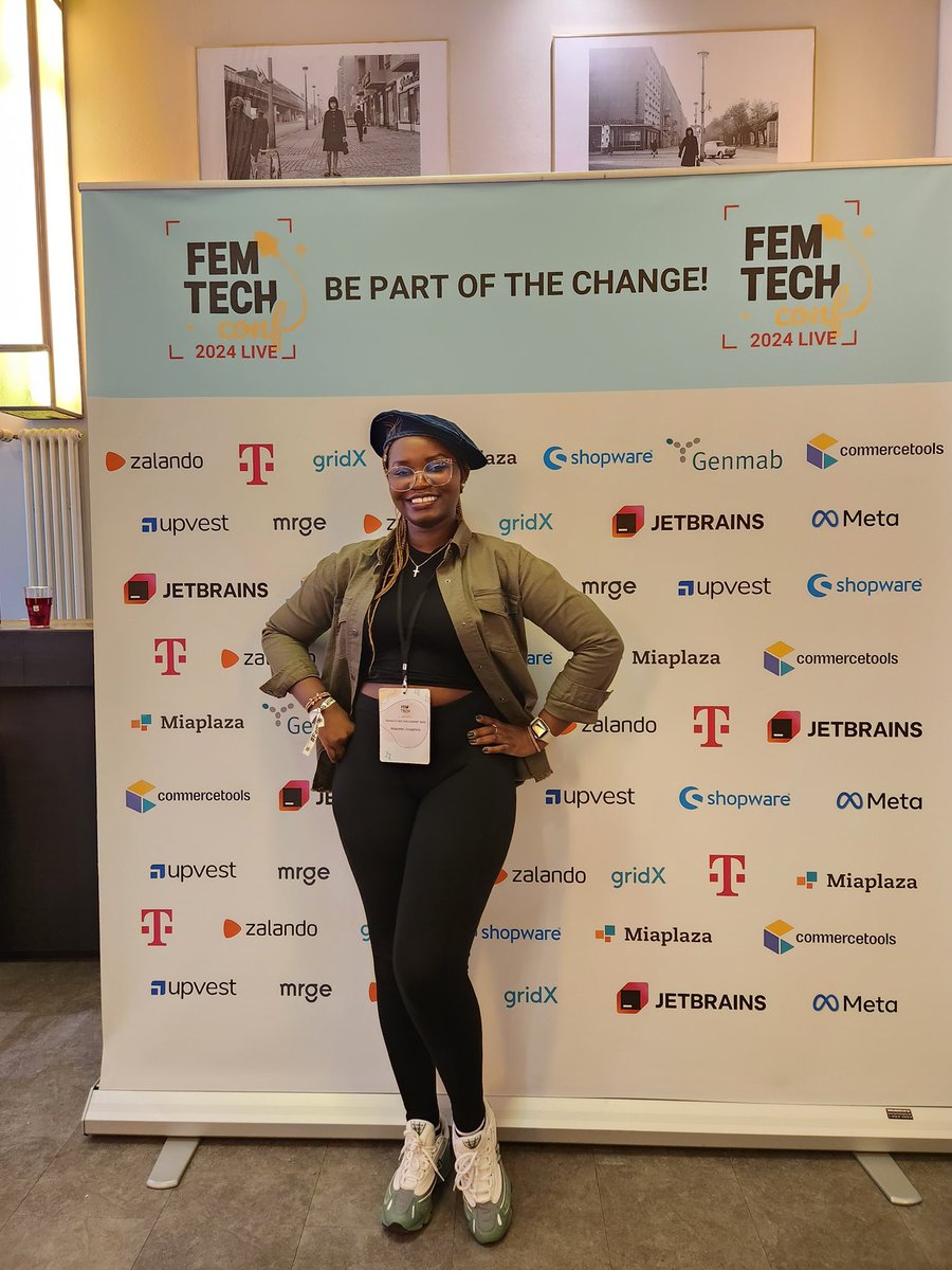 J_Akello's tweet image. ✨Day 2 at #womenintech #EMEA summit was amazing, lots of great talks, lots of lessons and take aways &amp;amp; amazing connections 🧡🧡

And look, met the amazing @Bukecious &amp;amp; Tosin 🥳🥳

#FemTechConf