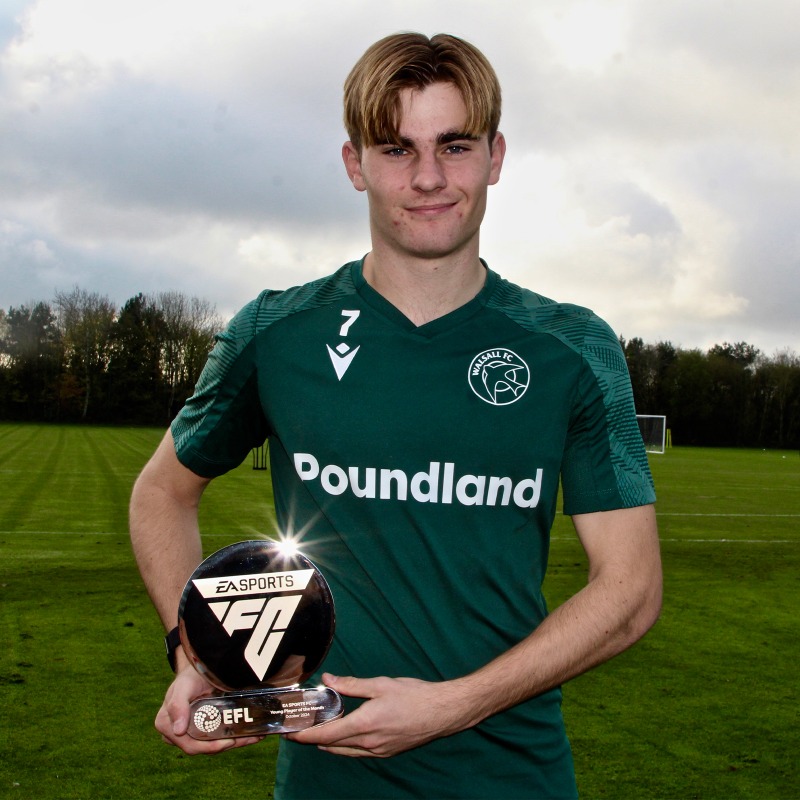 stokecity's tweet photo. Lowe and behold.

City’s young striker shining for the Saddlers 🏆