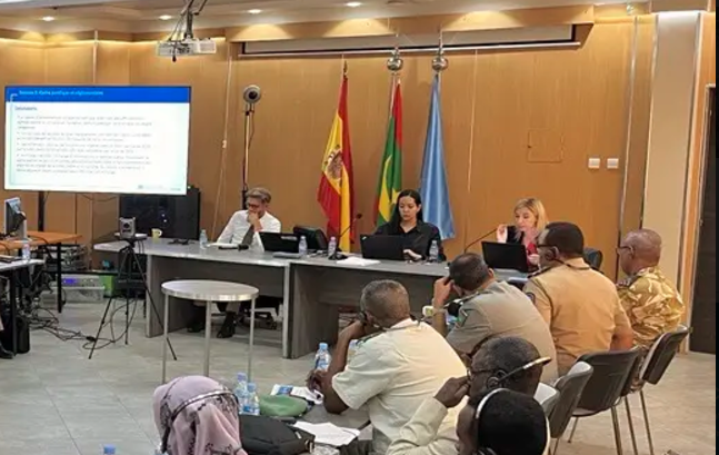 .<a href="/UN_OCT/">United Nations Office of Counter-Terrorism</a>, <a href="/UNICRI/">UNICRI</a> &amp; <a href="/UN_CTED/">United Nations CTED</a> with @onumauritanie, launched a Roadmap for #Mauritania🇲🇷 aimed to strengthen the protection of #VulnerableTargets, including critical infrastructure &amp; public spaces

👉bit.ly/OCT-EVENT
🙏 #Spain 
#UNiteToCounterterrorism
