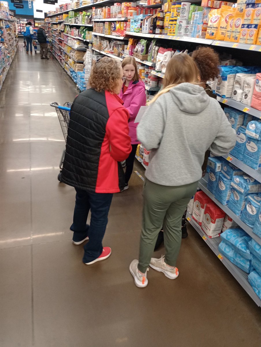 CMS and CHS life skills classes went to Walmart today to pick up supplies for our Thanksgiving Feast and Cookie Open House and fundraiser! So much fun and independent living skill practice! <a href="/AireaneCurtis/">Aireane Curtis</a> <a href="/MrMcMahonCHS1/">Dave McMahon</a> <a href="/MrsPozsgaiCHS1/">Tricia Pozsgai</a> <a href="/speters_clsd/">Sherry Peters</a>