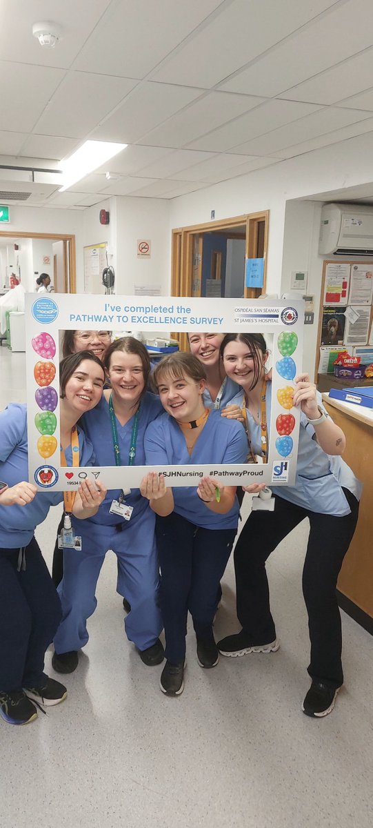 🎉 Congratulations to the incredible nurses at Private 1 for completing their Pathway to Excellence survey! 🌟  #SJHNursing 
#PathwayProud