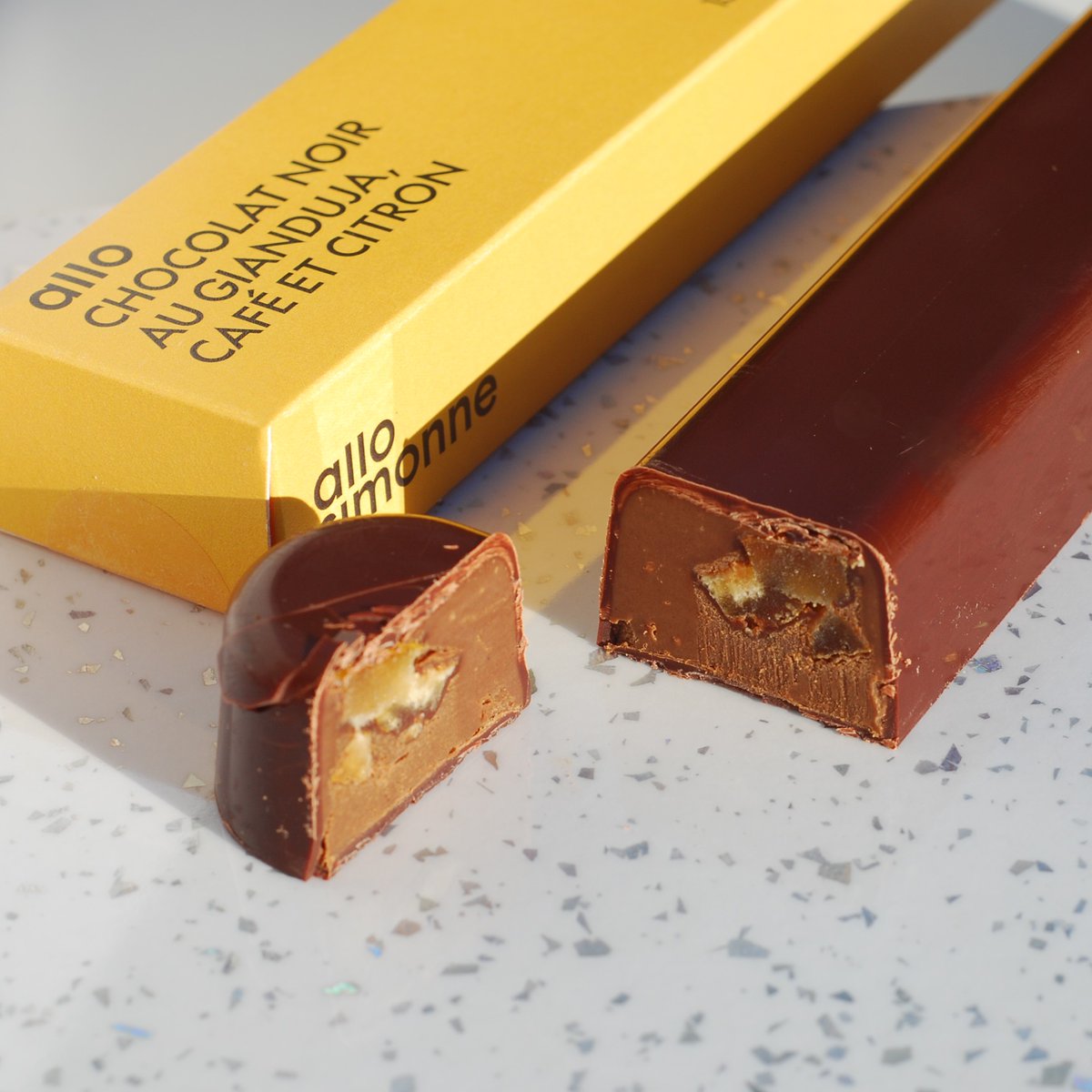 🥳It's an Allo Simonne re-stock

We are really thrilled to re-stock on these delicious and innovative products. We'll be brining some along with us to @thegransdensfarmersmarket this coming Sunday, including the Gianduja With Coffee &amp; Lemon