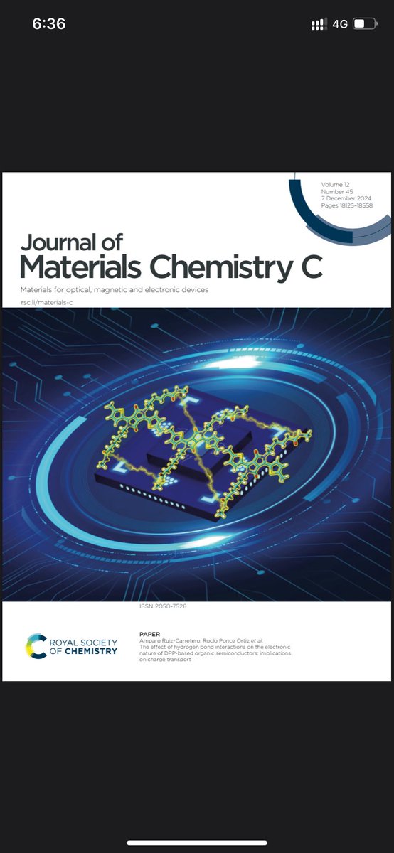 Amparo RuizCarretero (@ampowerflower) on Twitter photo We made it to the front cover of <a href="/JMaterChem/">J. Mater. Chem. family</a> !! Thanks to the talent of Raúl González Núñez from <a href="/InfoUMA/">Universidad de Málaga</a> Congrats him and <a href="/GabStrasChem/">Gabriel Martinez</a> @CharlesSadron <a href="/icmm_csic/">Instituto de Ciencia de Materiales Madrid - CSIC</a> <a href="/CNRSchimie/">CNRS Chimie</a> <a href="/CNRS_Alsace/">CNRS Alsace</a> <a href="/STELORG/">STELORG</a> We made it to the front cover of <a href="/JMaterChem/">J. Mater. Chem. family</a> !! Thanks to the talent of Raúl González Núñez from <a href="/InfoUMA/">Universidad de Málaga</a> Congrats him and <a href="/GabStrasChem/">Gabriel Martinez</a> @CharlesSadron <a href="/icmm_csic/">Instituto de Ciencia de Materiales Madrid - CSIC</a> <a href="/CNRSchimie/">CNRS Chimie</a> <a href="/CNRS_Alsace/">CNRS Alsace</a> <a href="/STELORG/">STELORG</a>