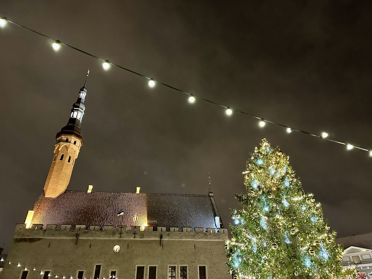 Winter wonderland mode on in #Tallinn! 🇪🇪