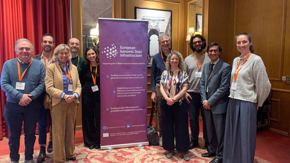 GDI, the European Genomic Data Infrastructure (GDI) project, is an EU initiative aimed at creating a secure infrastructure for access to genomic and clinical data across Europe. IIT is one of the institutions participating in the GDI project for Italy, together with Catholic University of the Sacred Heart (UCSC), Giannina Gaslini Institute (IGG)
Italian Institute of Technology (IIT), The National Research Council (CNR), Vita-Salute San Raffaele University (UniSR)