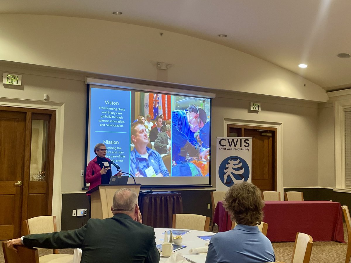 <a href="/CWISociety/">CWIS</a> Minnesota RibFest

It was a privilege to host the two great Chest Wall Injury Society Legends for only the 2nd US Regional RIBFEST, right here in Minnesota on November 8th.

Dr. Thomas White, Founder and Chairman of the Board, and <a href="/sawhitbe/">SarahAnn Whitbeck</a>, CEO of the Chest Wall