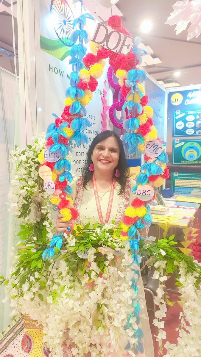 Felt honored and excited to represent the Directorate of Education for the Entrepreneurship Mindset Curriculum (EMC) at IITF, Pragati Maidan. 
A proud moment to showcase how education is empowering young minds with innovation and entrepreneurial spirit! #EMC #IITF2024