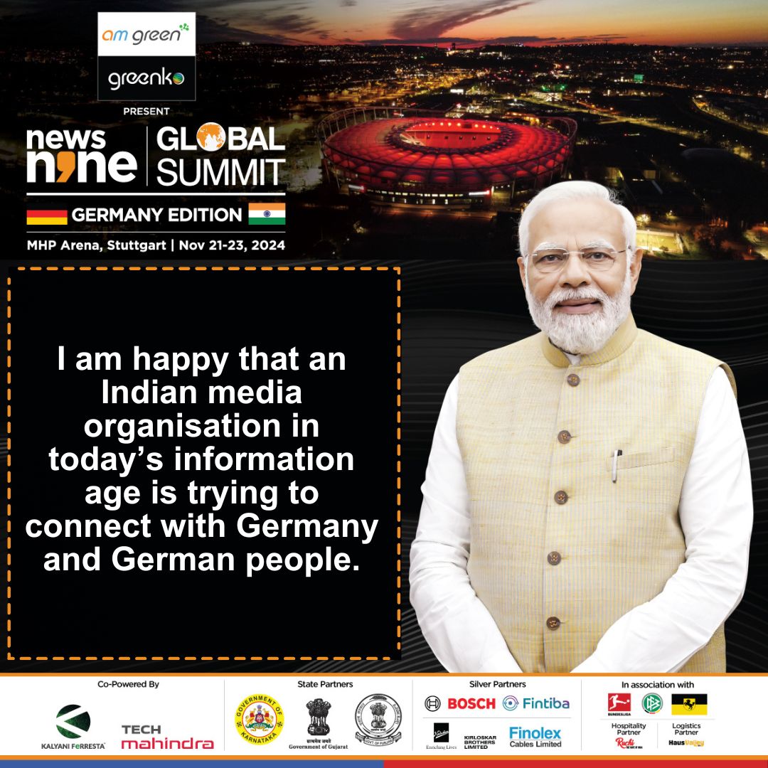 tv9gujarati's tweet photo. #News9GlobalSummitGermany #IndiaGermany #SustainableGrowth #PMModiOnTV9 #TV9Gujarati
@narendramodi https://t.co/TFvH49jk1U